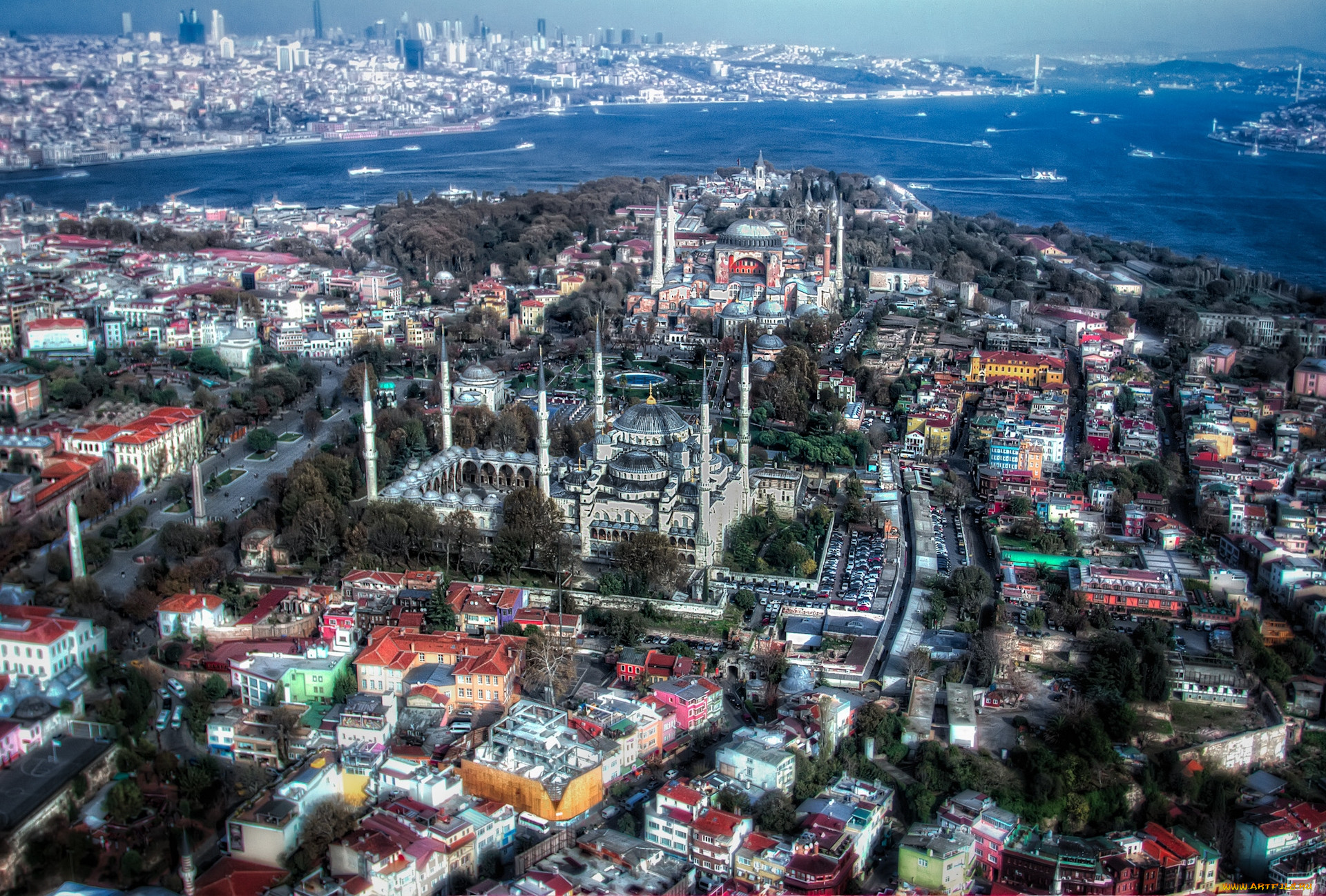 istanbul,  turkey, ,  , , turkey, , blue, mosque, sultan, ahmed, hdr, , , , 